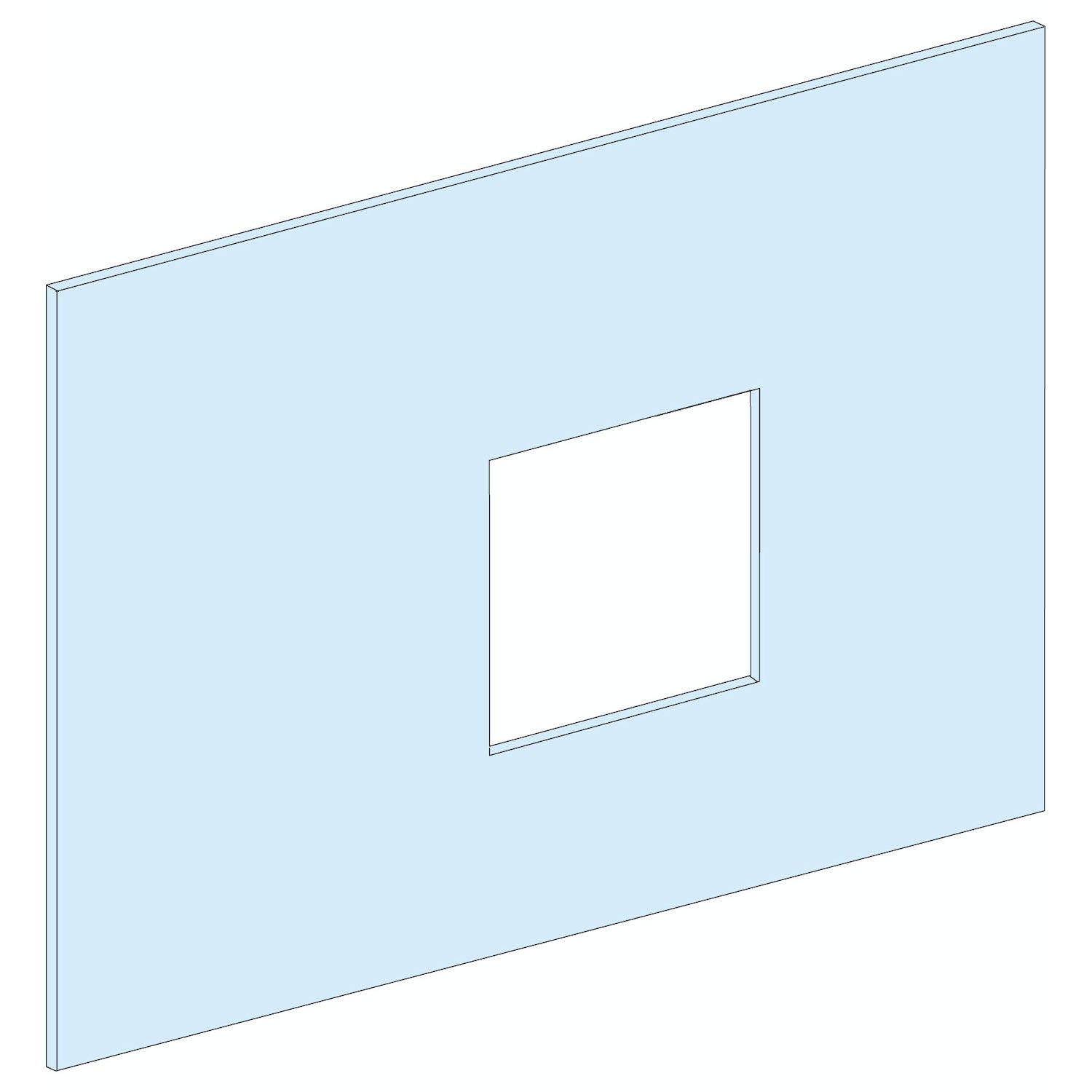 SNR LVS03296 Frontplatte NSX400 630 feste Richt