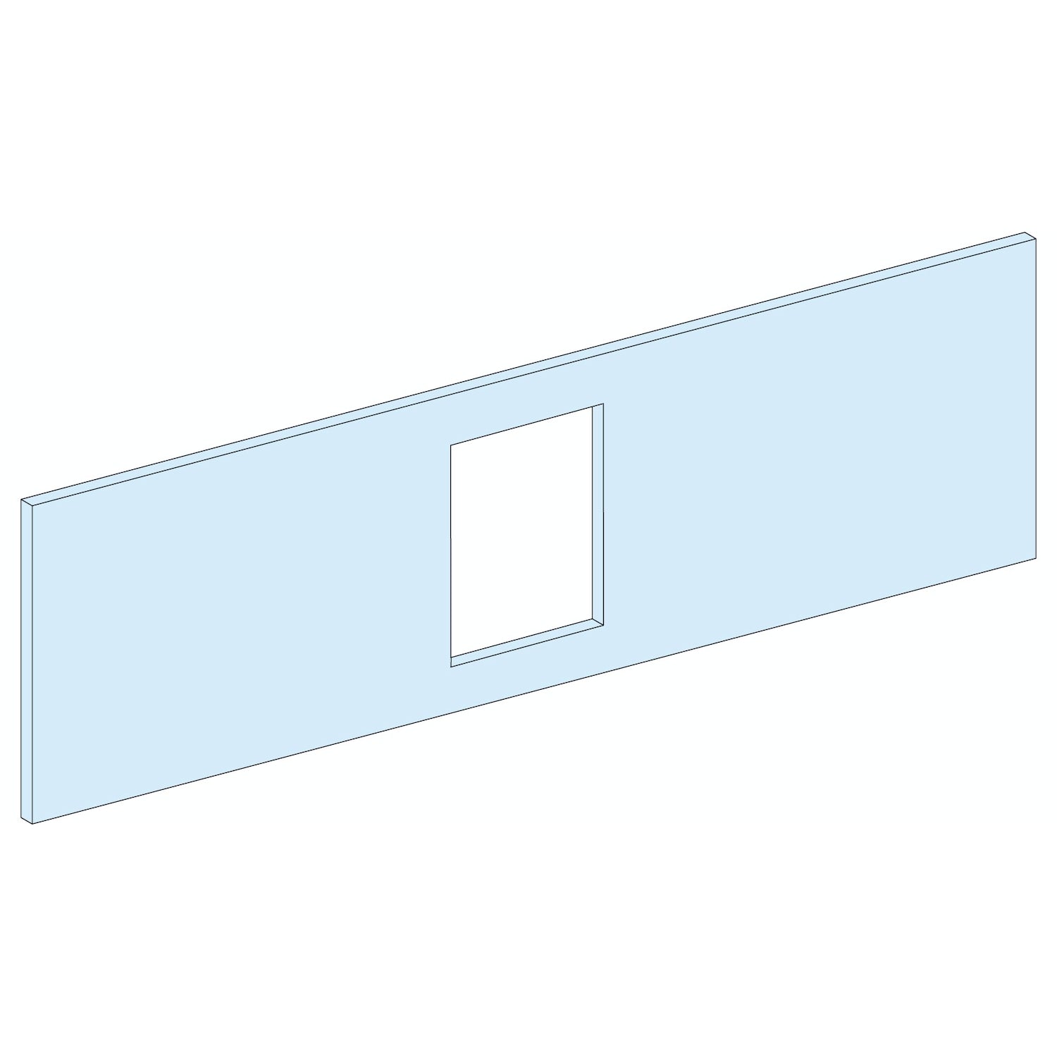 SNR LVS03617 Frontplatte INS250 H