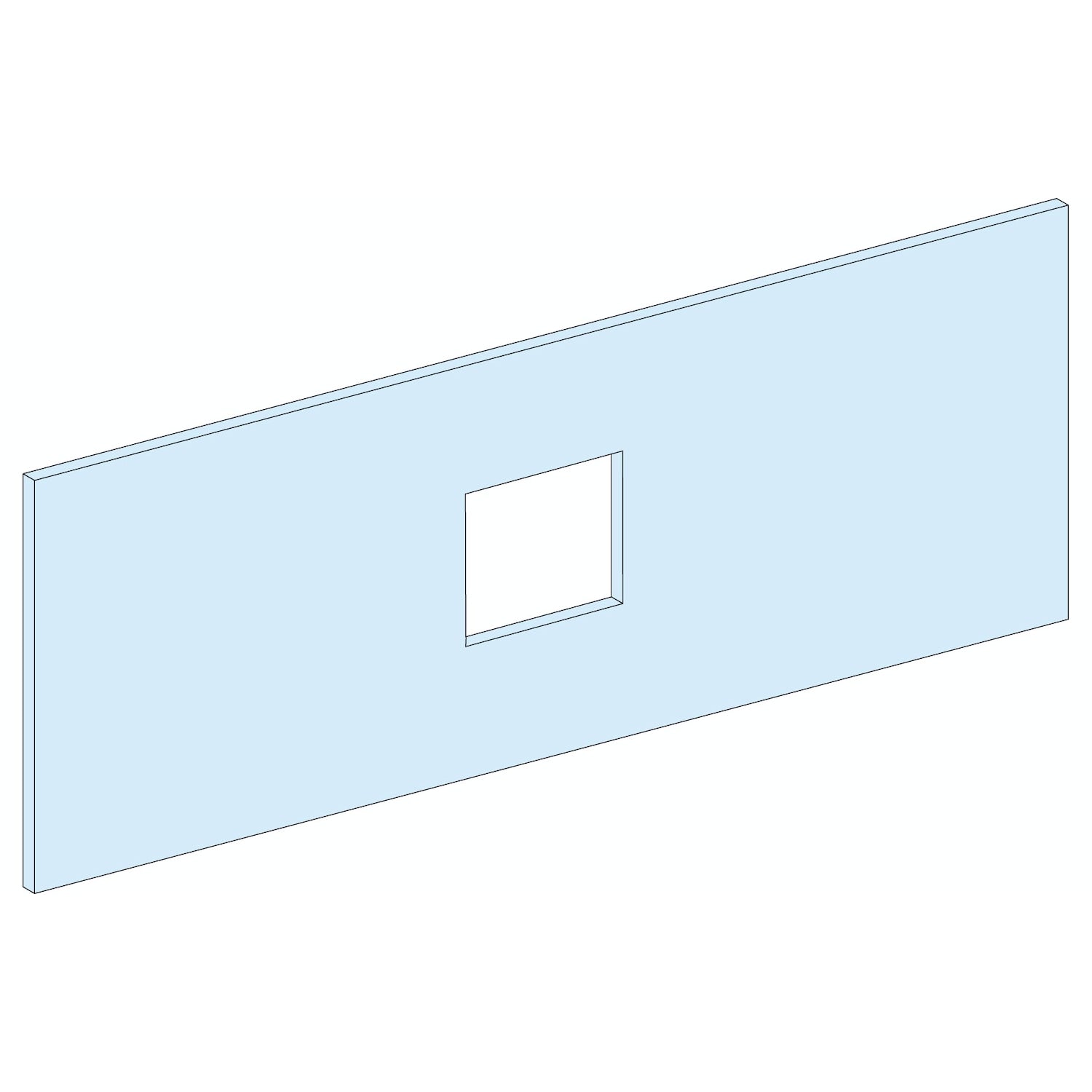 SNR LVS03657 Frontplatte NSX400 630 H ext