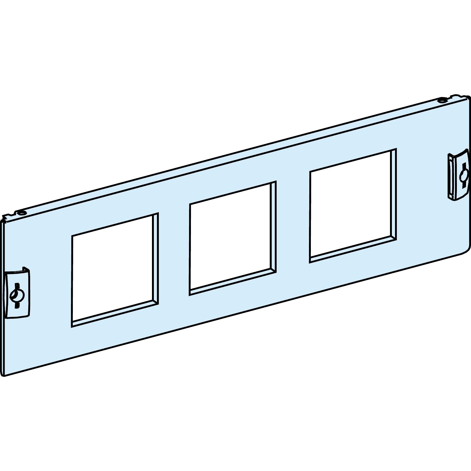 SNR LVS03911 Face avant mesure 3x96X96