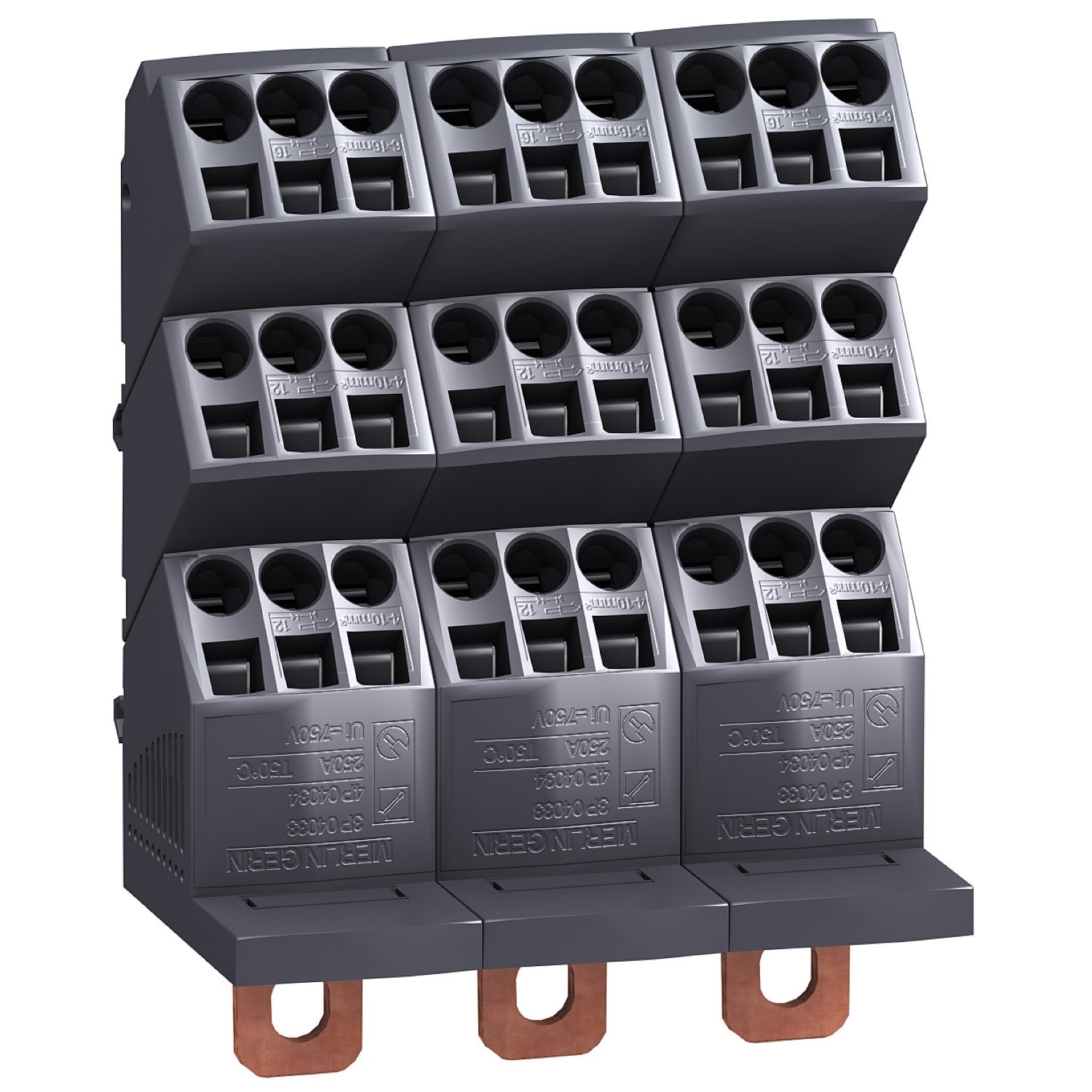 SNR LVS04033 Polybloc 250A 3P