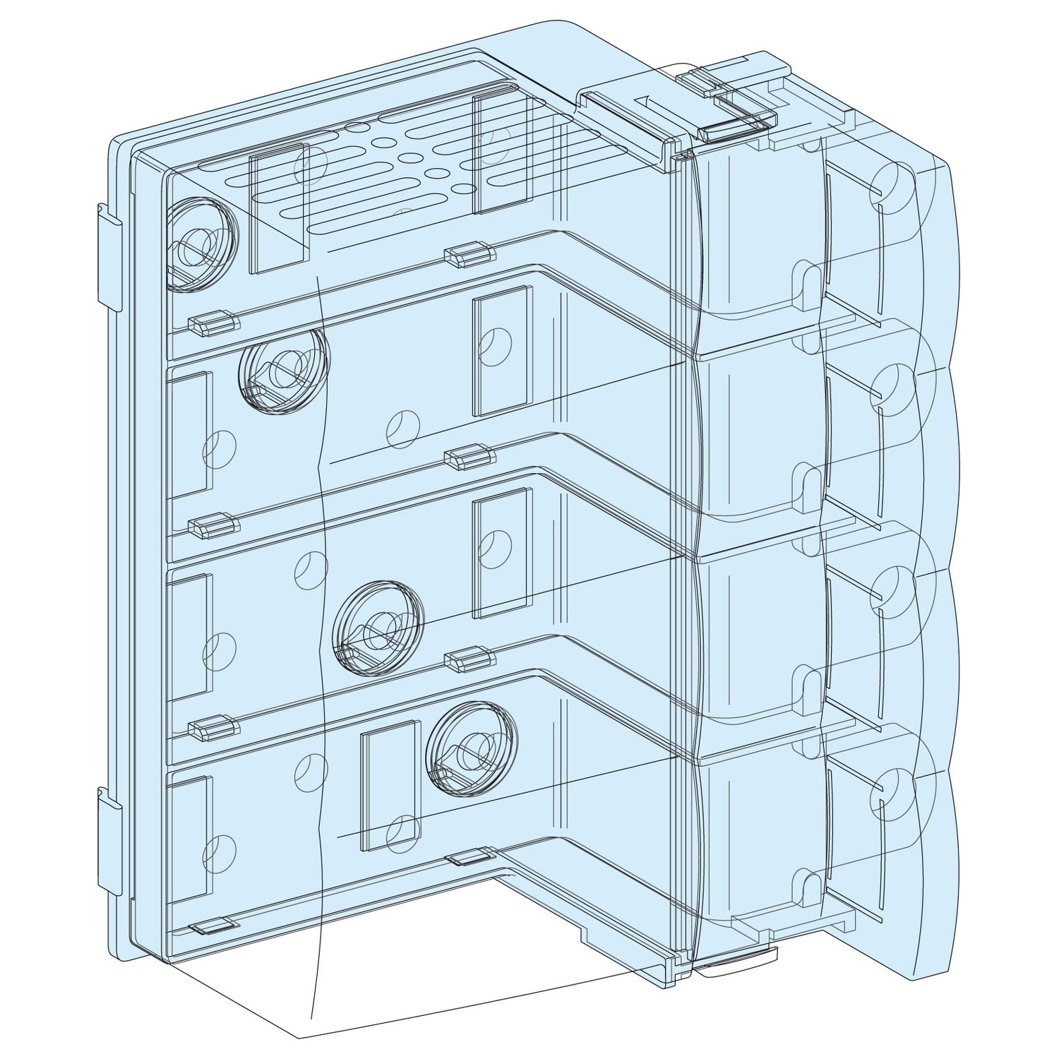 SNR LVS04060 Powerclip INS NS250 H Leistungsblock