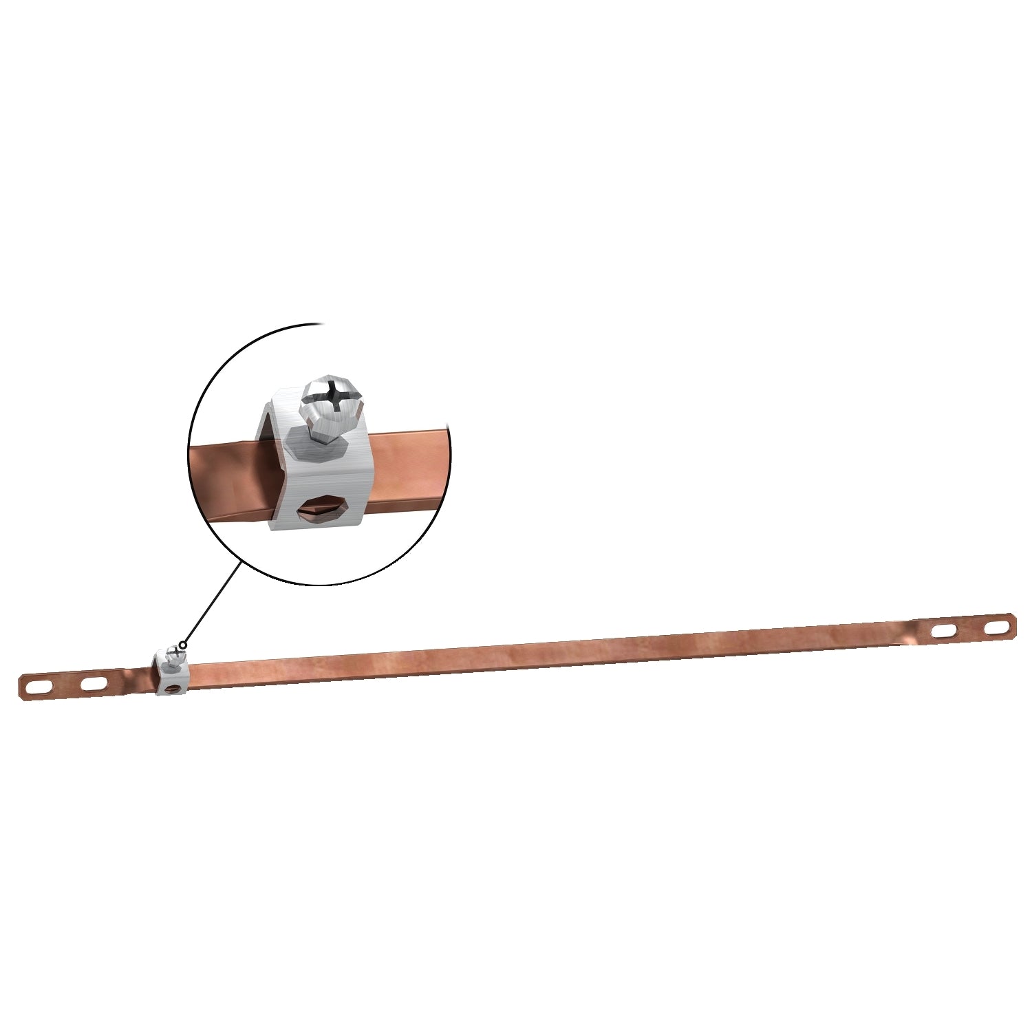 SNR LVS04201 Barres terre nue 12x3