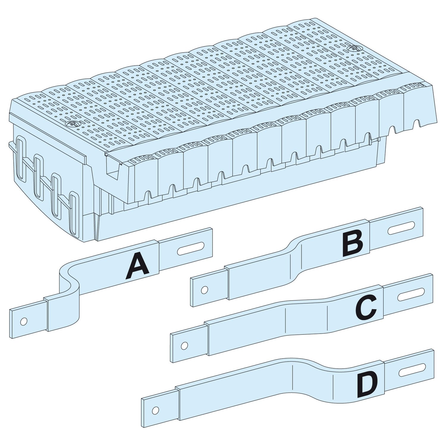SNR LVS04404 Polypact feste dir4P + Verbindung