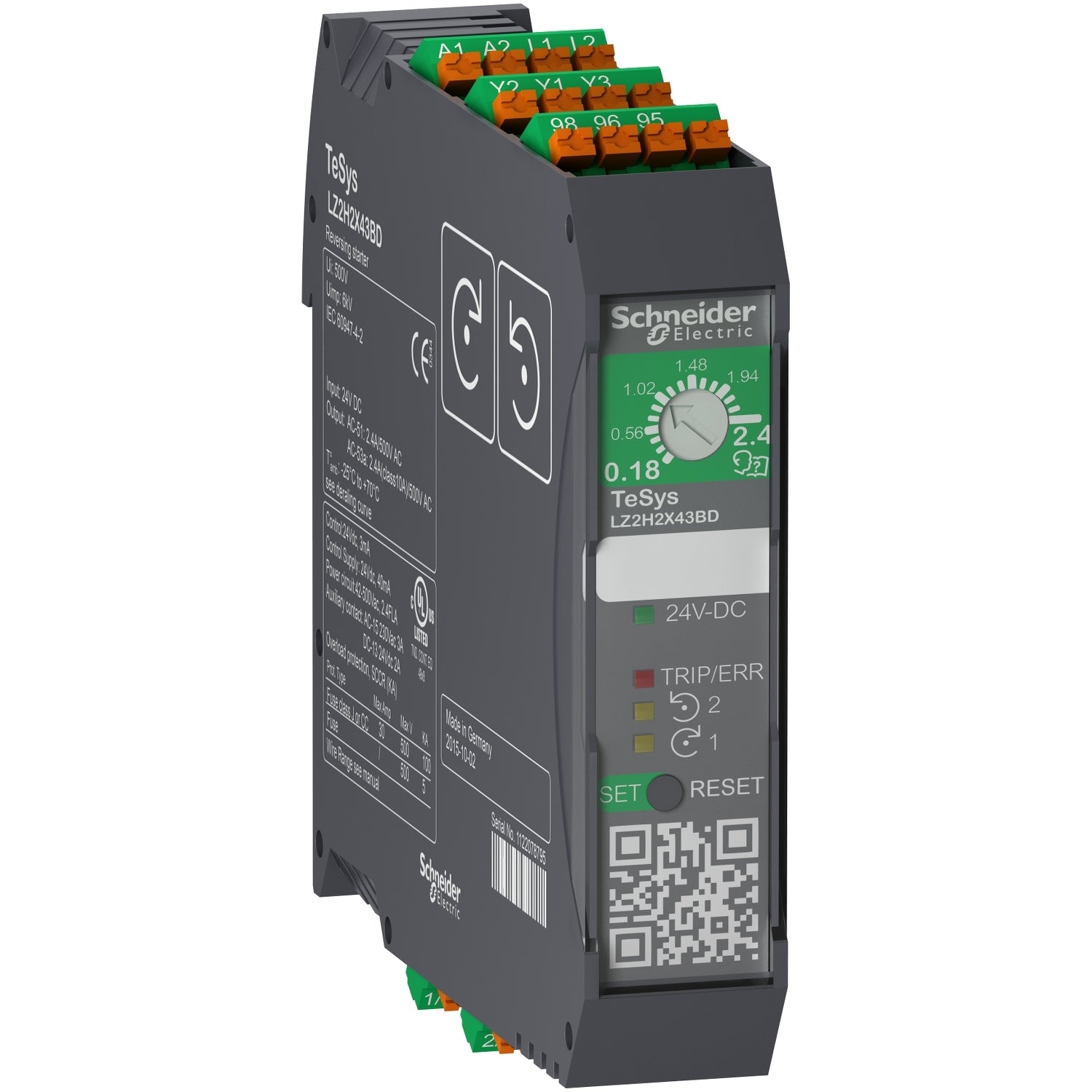SNR LZ2H6X53BD Teleinv H 3KW 24 vdc molla