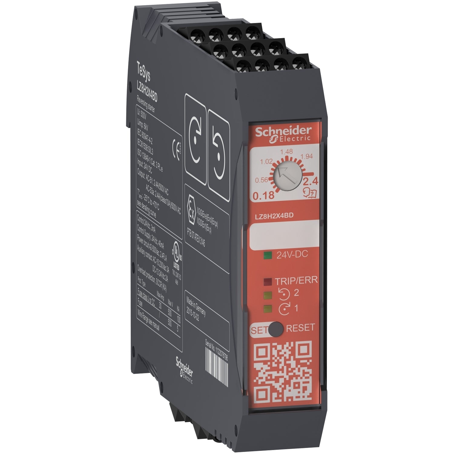 SNR LZ8H2X4BD Teleinv H Safe 0 75KW 24 vdc vite
