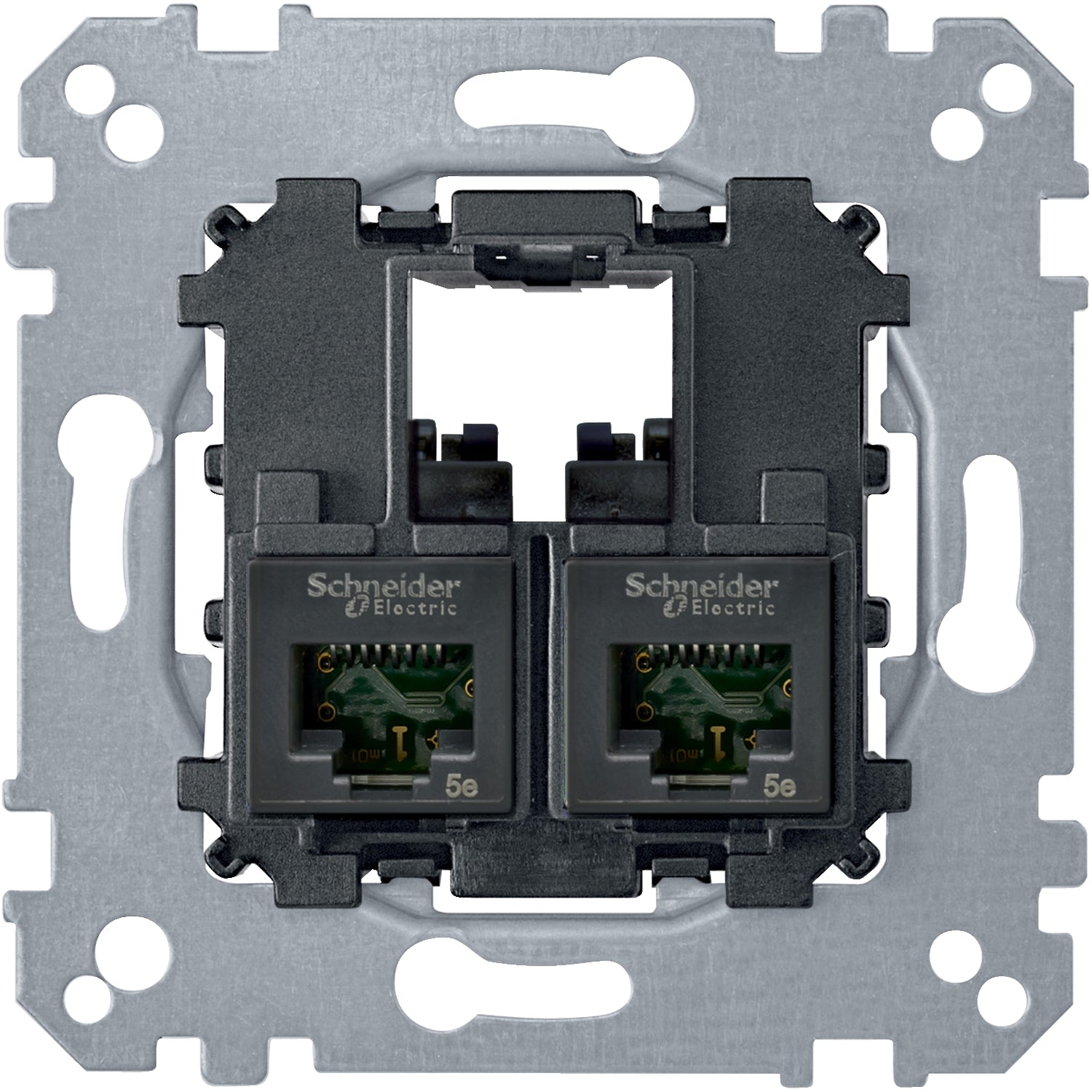 SNR MTN4576 0002 Doppelte RJ45-Buchse, Cat6UTP, ein SysDs