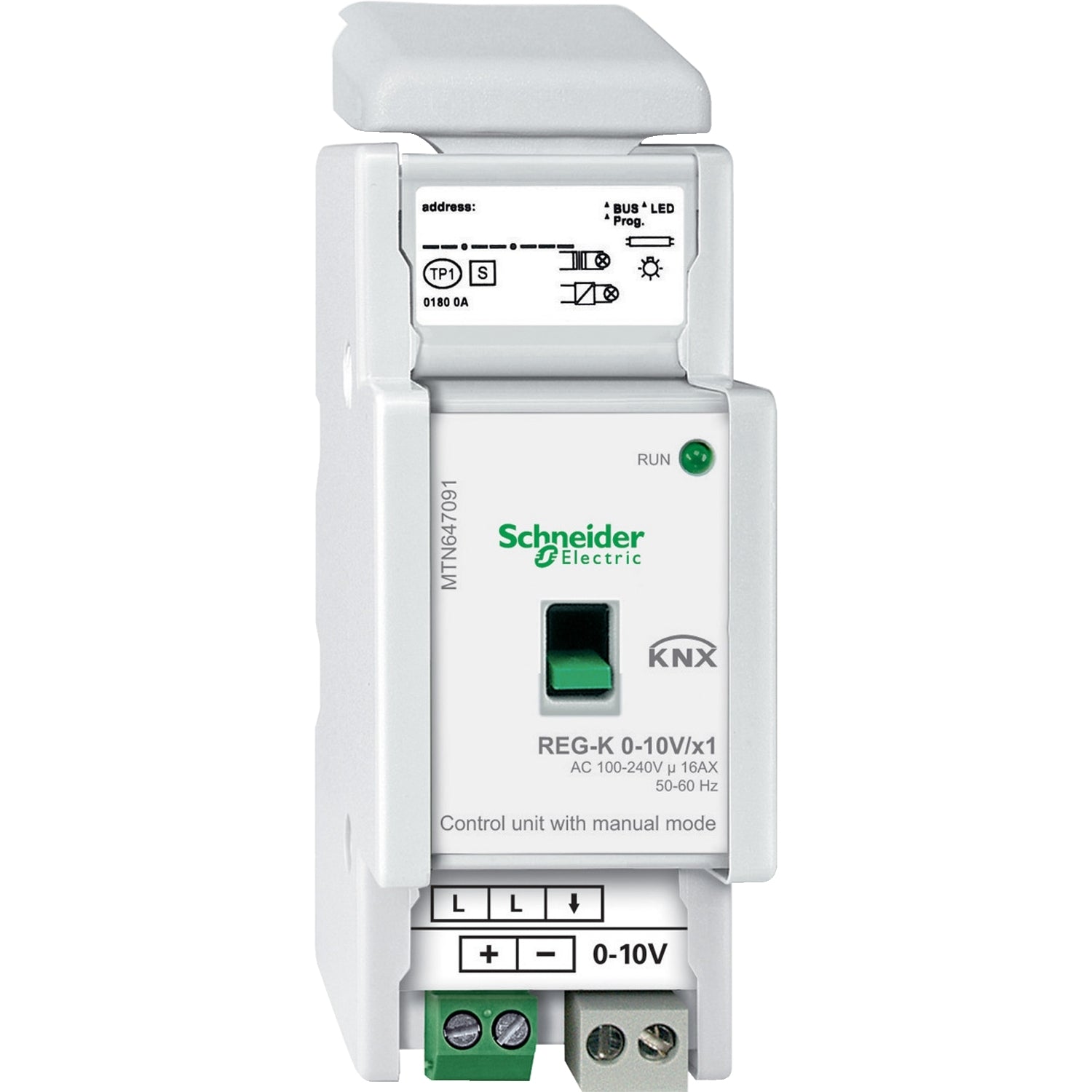 SNR MTN647091 Att 0 10 V KNX REG K 1 can com man