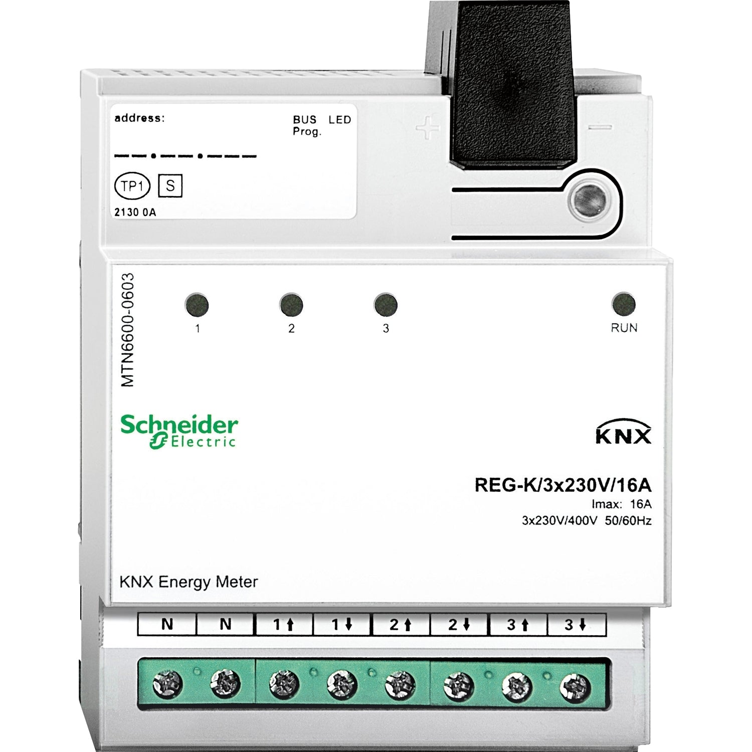 SNR MTN6600 0603 Contatore ener KNX REG K 3x230V 16A