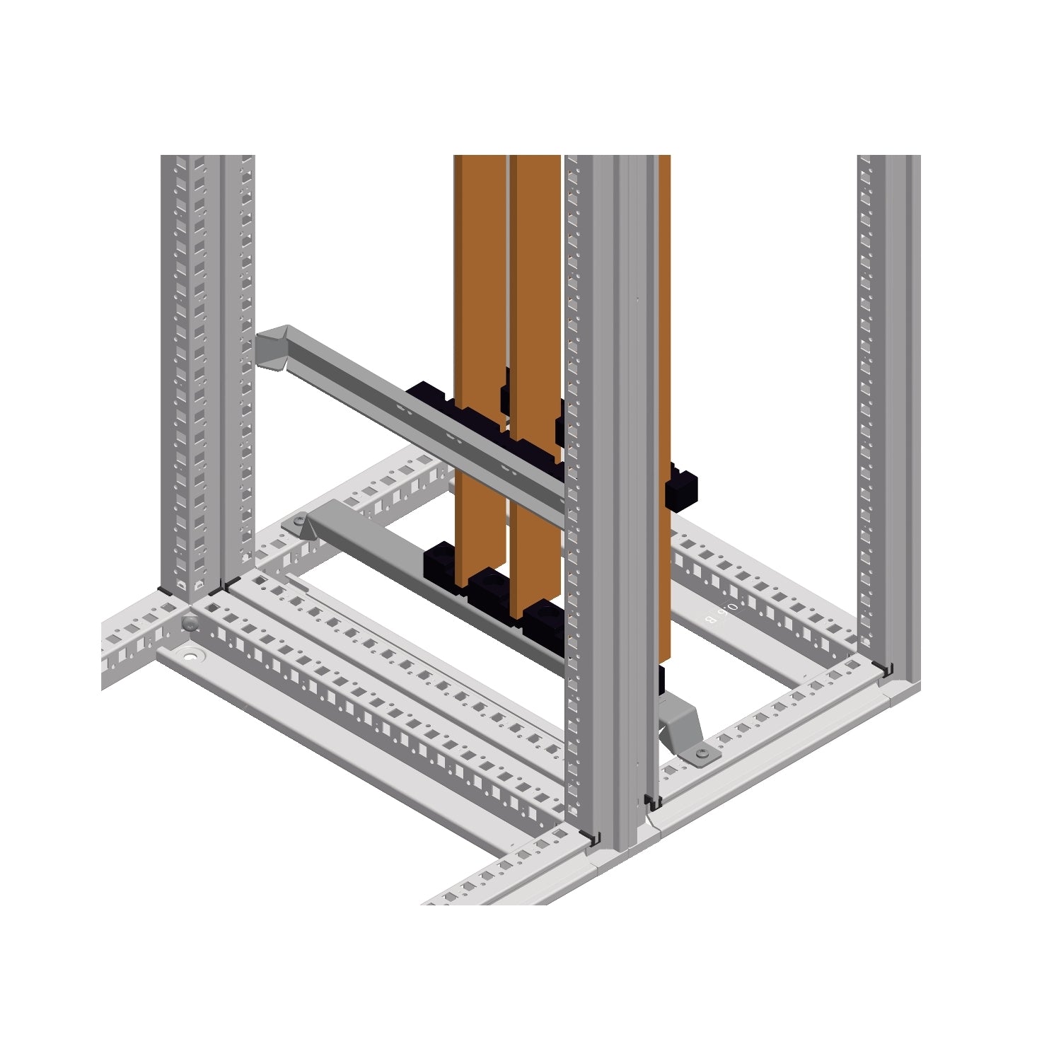 SNR NSYBVS600 2 barres verticales supp 3200A 600
