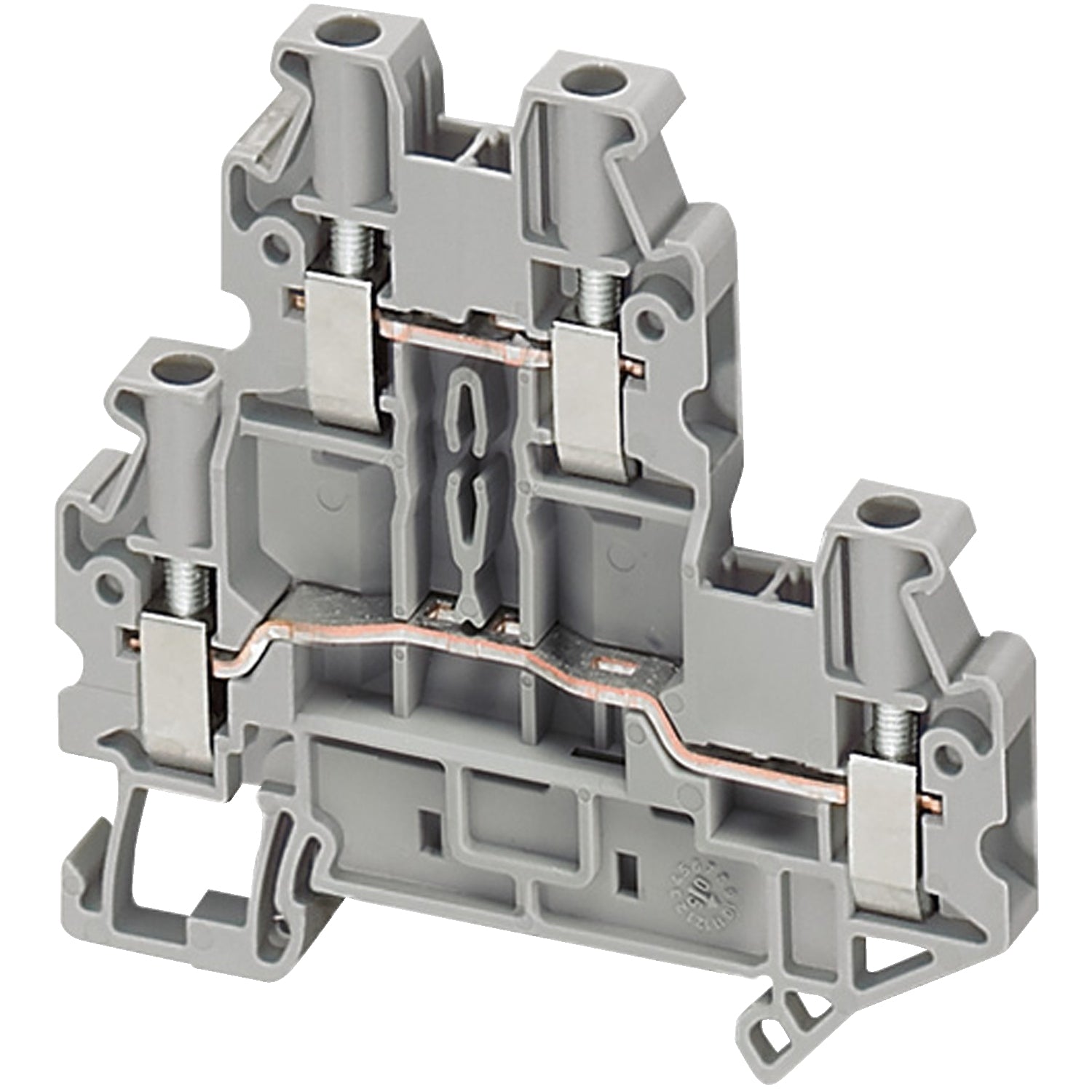 SNR NSYTRV44D Mors vite 2 piani 4pt 4mmq grigio