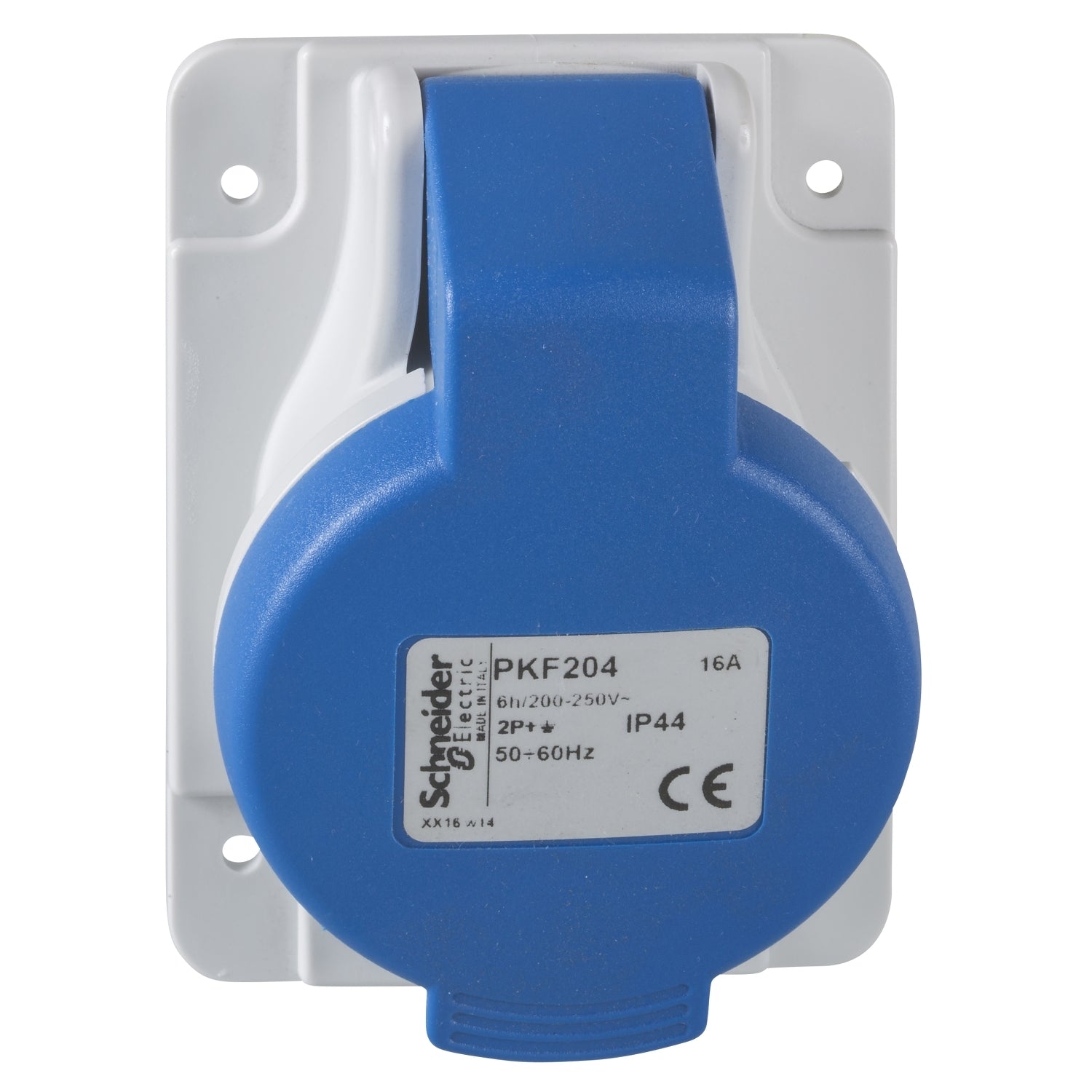 SNR PKF204 INC STECKDOSE INKL. IP44 2PT 16A 220V