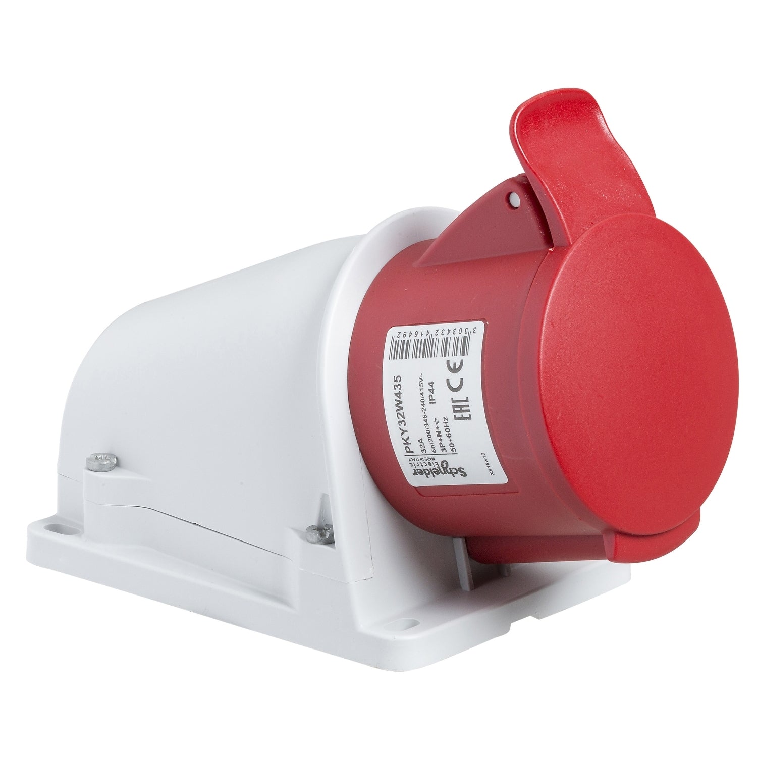 SNR PKY16W435 PAR-STECKDOSE IP44 3PNT 16A 400V CR