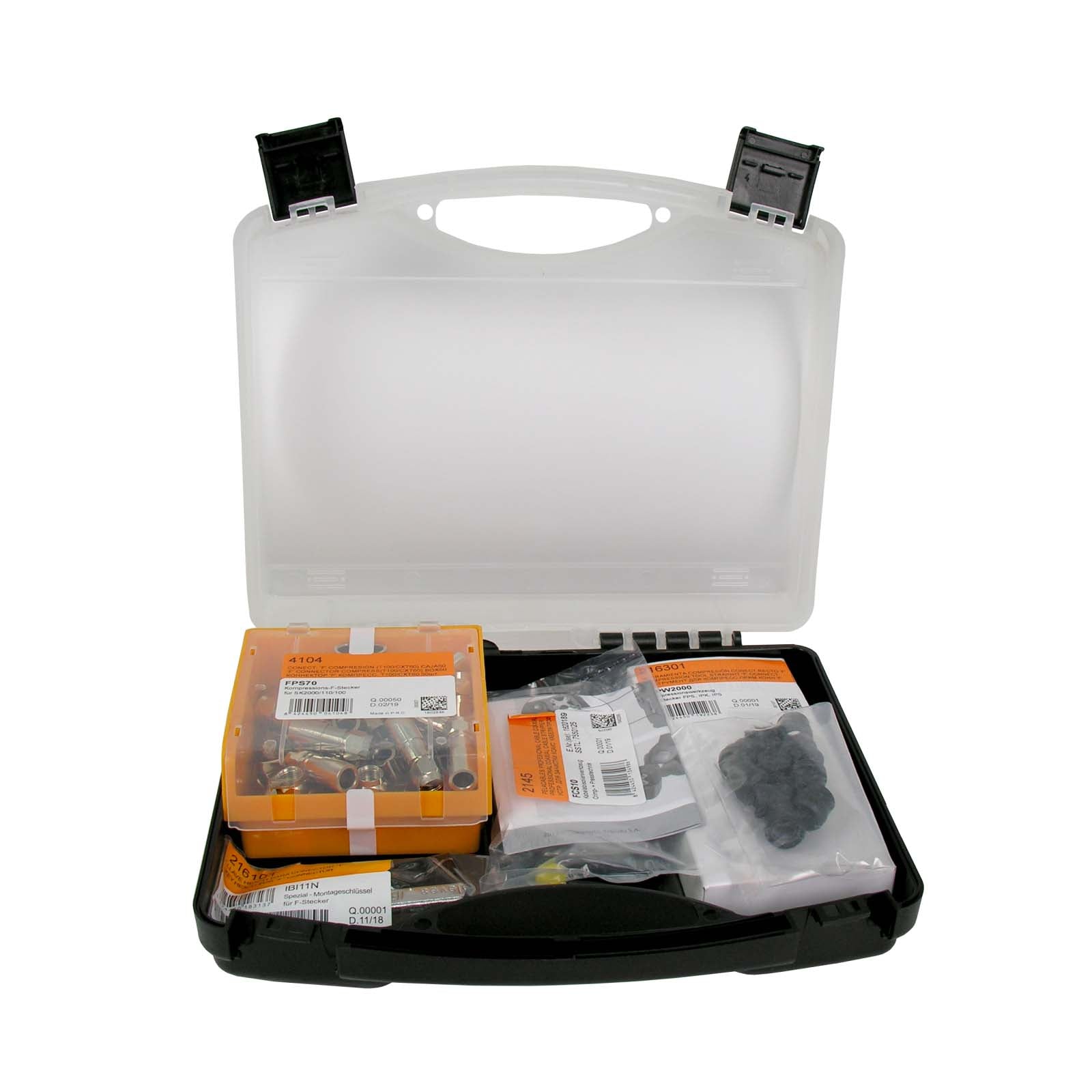 KIT TVV 216403 : BOÎTIER CONN "F" COMPRESSION T100