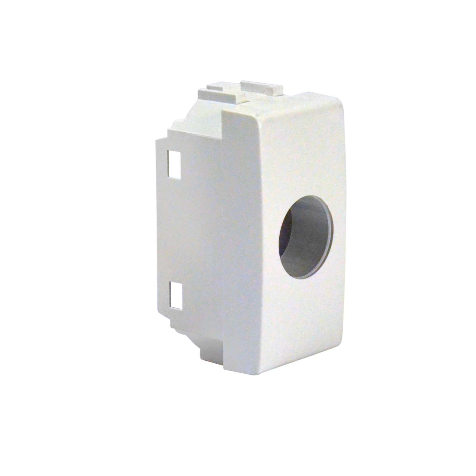 TVV 529135 COUVERCLE TYPE LUMIÈRE 1 TROU 1 MODULE