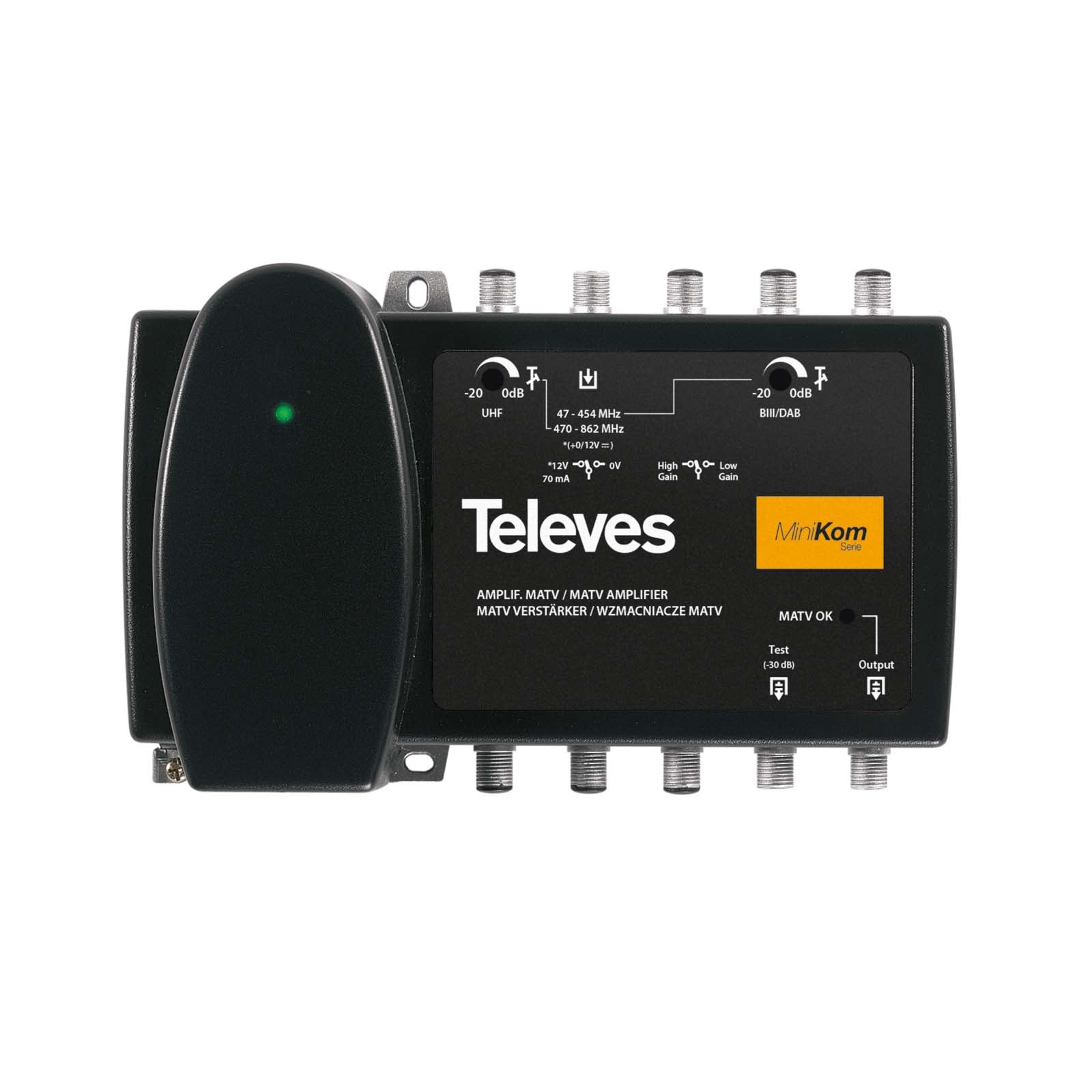 TVV 537302 STEUEREINHEIT 1 IN V 33DB U 38 47DB EQ 116DBUV