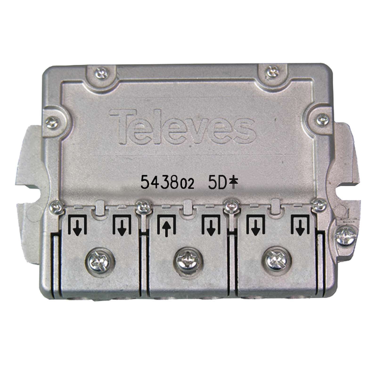 TVV 543802 5-WEGE-PARTY MIT PASSAGEN BYPASS 1DIREZ