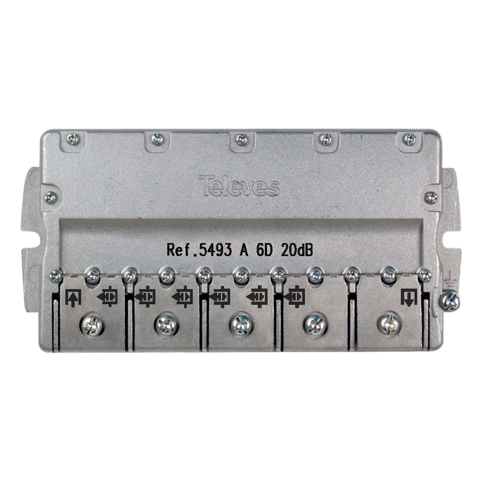 TVV 5493 6-WEGE-20DB-VERTEILER
