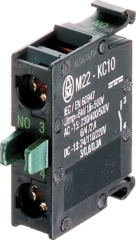 EAO 216380 M22 KC10 VIS SANS CONTACT POUR BOÎTIER