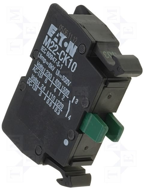 EAO 216384 M22 CK10 CONTACT NA CAGE PINCE AVANT