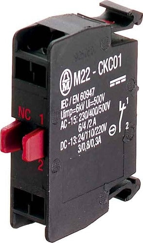 EAO 216387 M22 CKC01 NC CONTACT CAGE PINCE POUR CUST