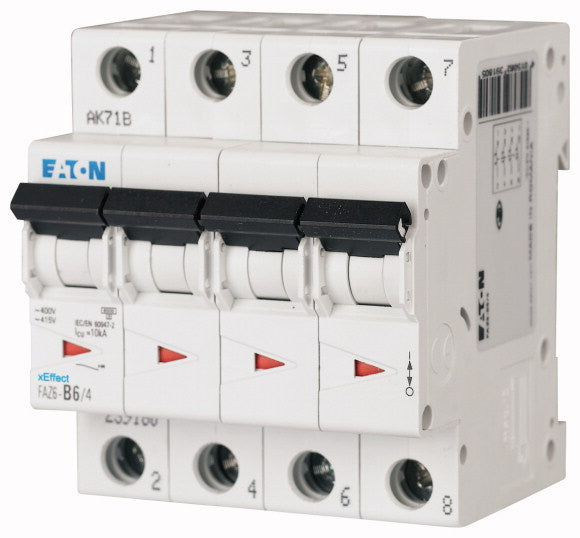 EAO 239190 FAZ6 C0 5 4 INT MT 6KA 4P C 0 5A
