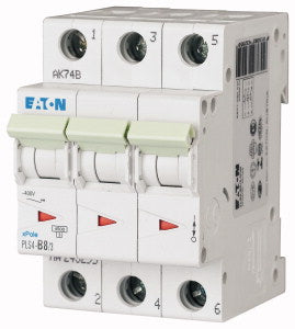 EAO 243321 PLS4 C8 3 INT MT 4 5KA 3P C 8A