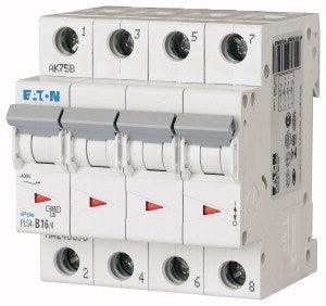 EAO 243396 PLS4 B16 4 INT MT 4 5KA 4P B 16A