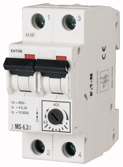EAO 248393 Z MS 1 0 2 PROTECTEUR MOTEUR 2POLES 0 63 1 00A