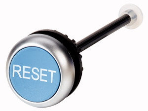 EAO 254834 M22 DZ B GB14 PULS RESET BLEU ECRITURE RESET