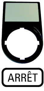 EAO 256791 M22S ST F0 PORTE ETIQUETTE COMPLET 30X50