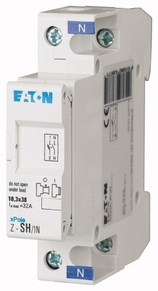 EAO 263885 Z SHL 2 PORTE FUSIBLE SEC +LED 10 3X38 2P