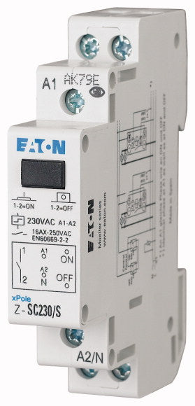 EAO 265299 Z SC230 S PAS À PAS C CENTRAL 230V 1NO