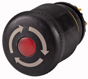 EAO 271540 M22S PVLT PULS NOIR AVEC ROTATION D'URGENCE LED