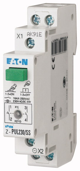 EAO 276299 Z PUL230 OO BOUTON POUSSOIR 2NC LED 230VAC