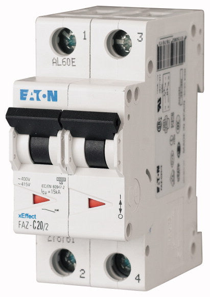 EAO 278748 FAZ C2 2 INT MT 10KA 2P C 2A