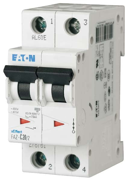 EAO 278792 FAZ K3 2 INT MT 15KA 2P K 3A