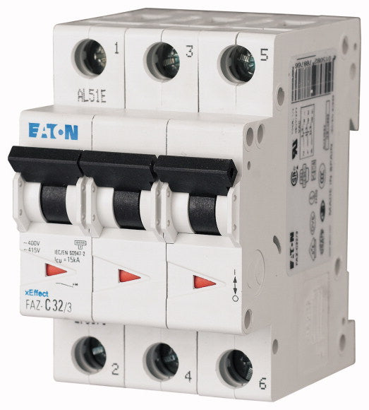 EAO 278847 FAZ B16 3 INT MT 10KA 3P B 16A