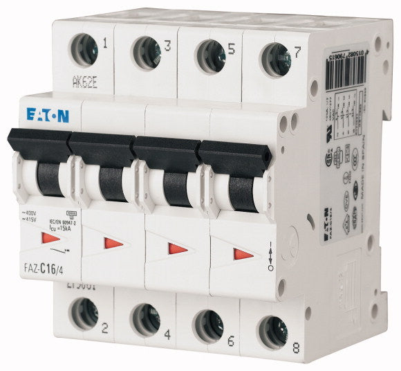EAO 279103 FAZ K40 4 INT MT 15KA 4P K 40A