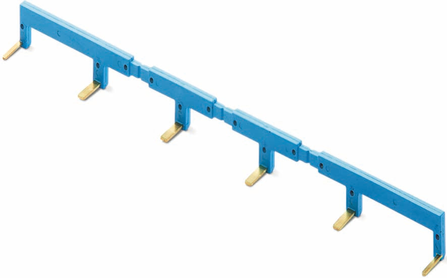 FIN 02226 PEIGNE 6 PÔLES POUR TYPES 22 34 BLEU