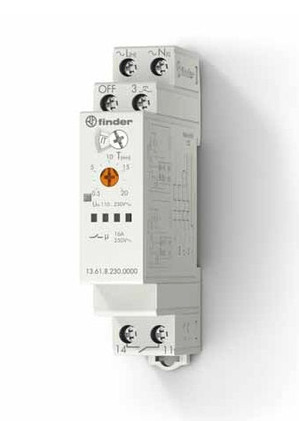 FIN 136182300000 RELAIS MULTIFONCTION ELECTRON ARRÊT CENTRAL