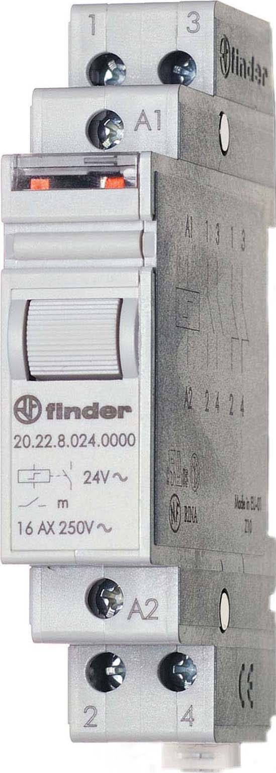 FIN 202290484000 RELAIS À IMPULSIONS 17 5MM 2NO 16A