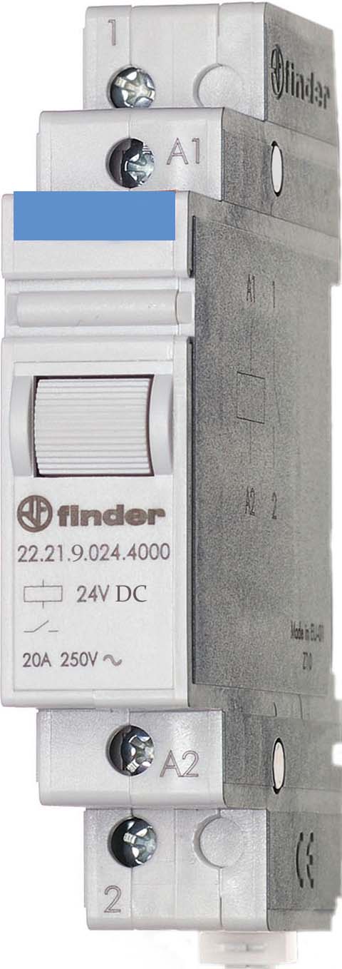 FIN 222181204000 RELAIS MONOSTABLE 17 5MM 1NO 20A
