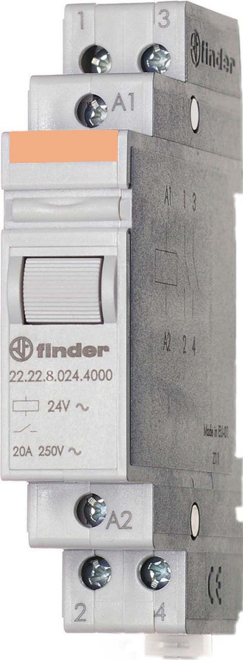 FIN 222280124000 RELAIS MONOSTABLE 17 5MM 2NO 20A