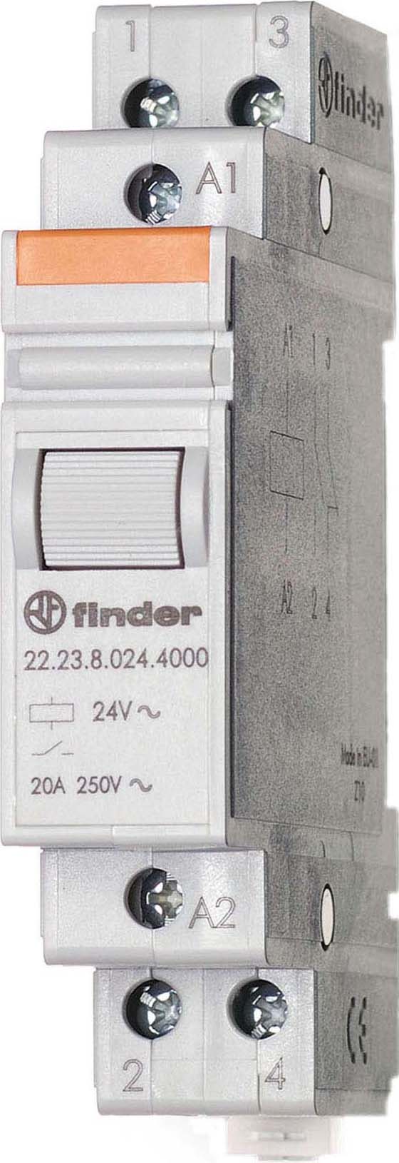 FIN 222380084000 RELAIS MONOSTABLE 17 5MM 1NO+1NC 20A