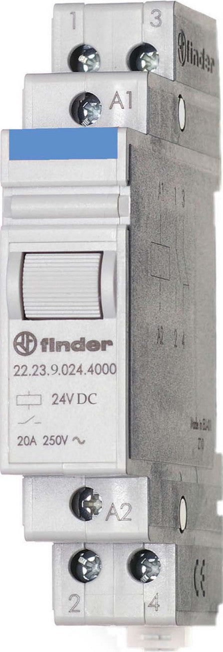 FIN 222390124000 RELAIS MONOSTABLE 17 5MM 1NO+1NC 20A