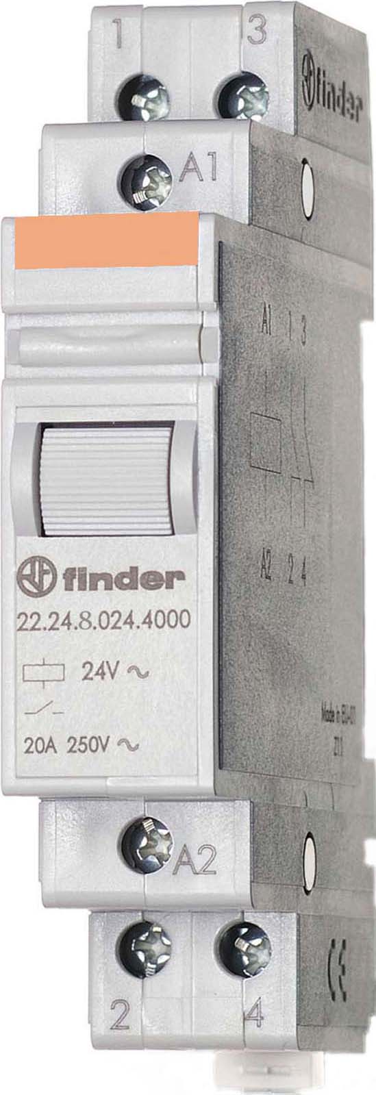 FIN 222480124000 RELAIS MONOSTABLE 17 5MM 2NC 20A