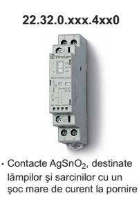 FIN 223200124440 CONTACTEUR 25A 2 CONTACTS 17 5MM