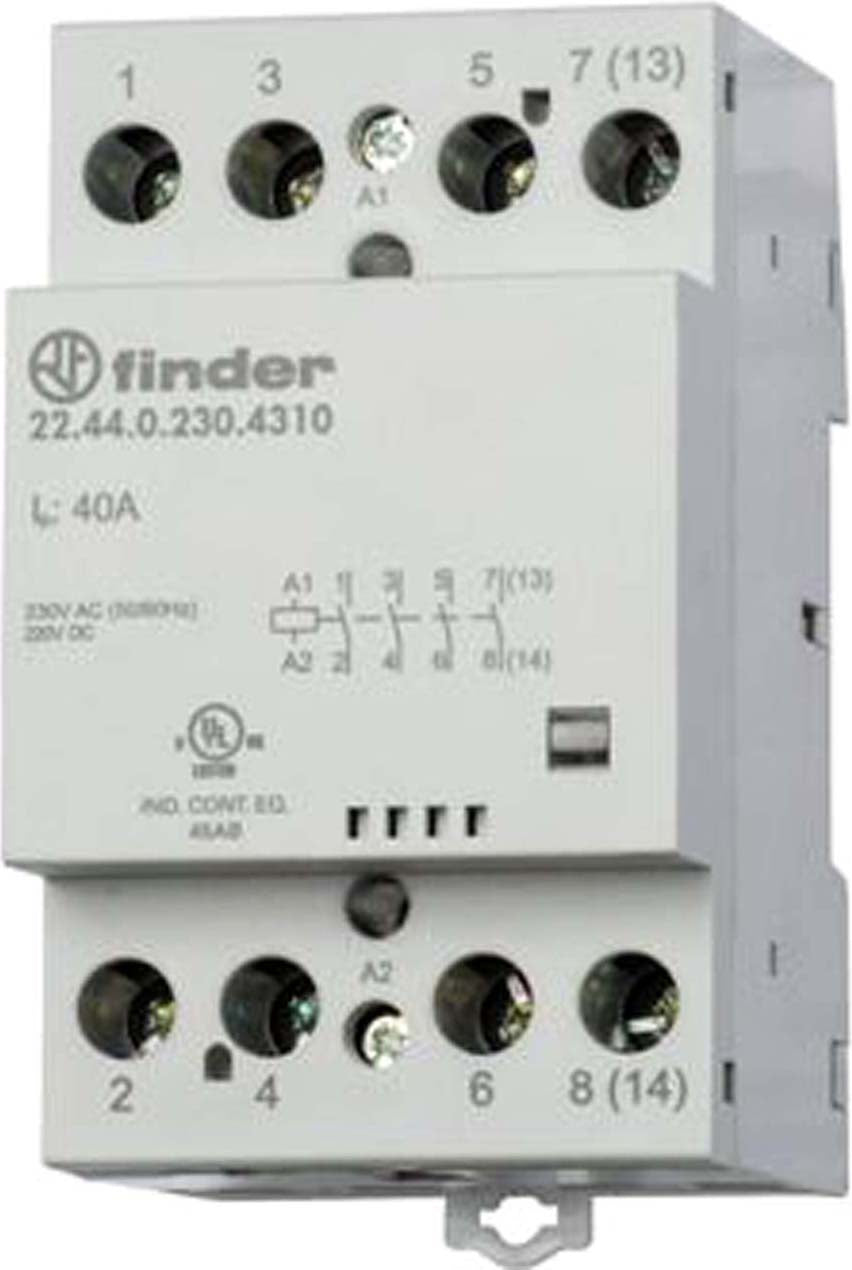 FIN 224402304610 CONTACTEUR 40A 4 CONTACTS 52MM