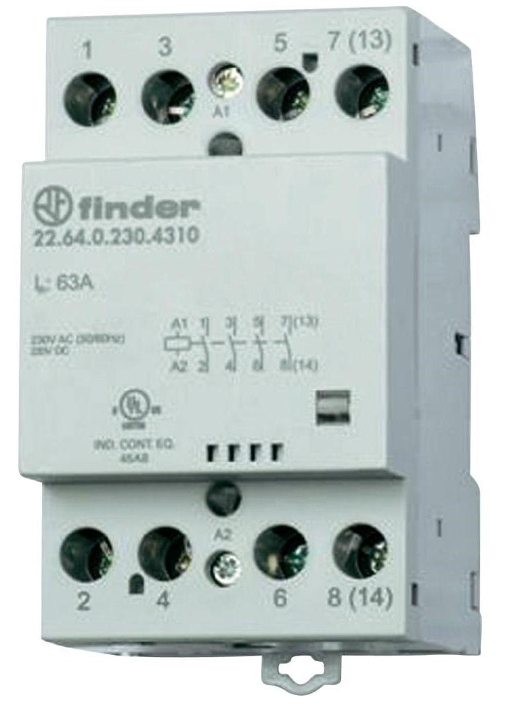 FIN 226402304310 CONTACTEUR 65A 4 CONTACTS 52MM